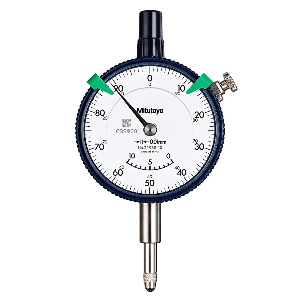 ไดอัลเกจ ขนาด 0 10มิล ความละเอียด 0 01มิล รุ่น 2310S 10 และ 2310SB 10 MITUTOYO Dial gauge Range 0 10mm  Graduation 0 01mm  No  2310S 10 and 2310SB 10 2310SB 10