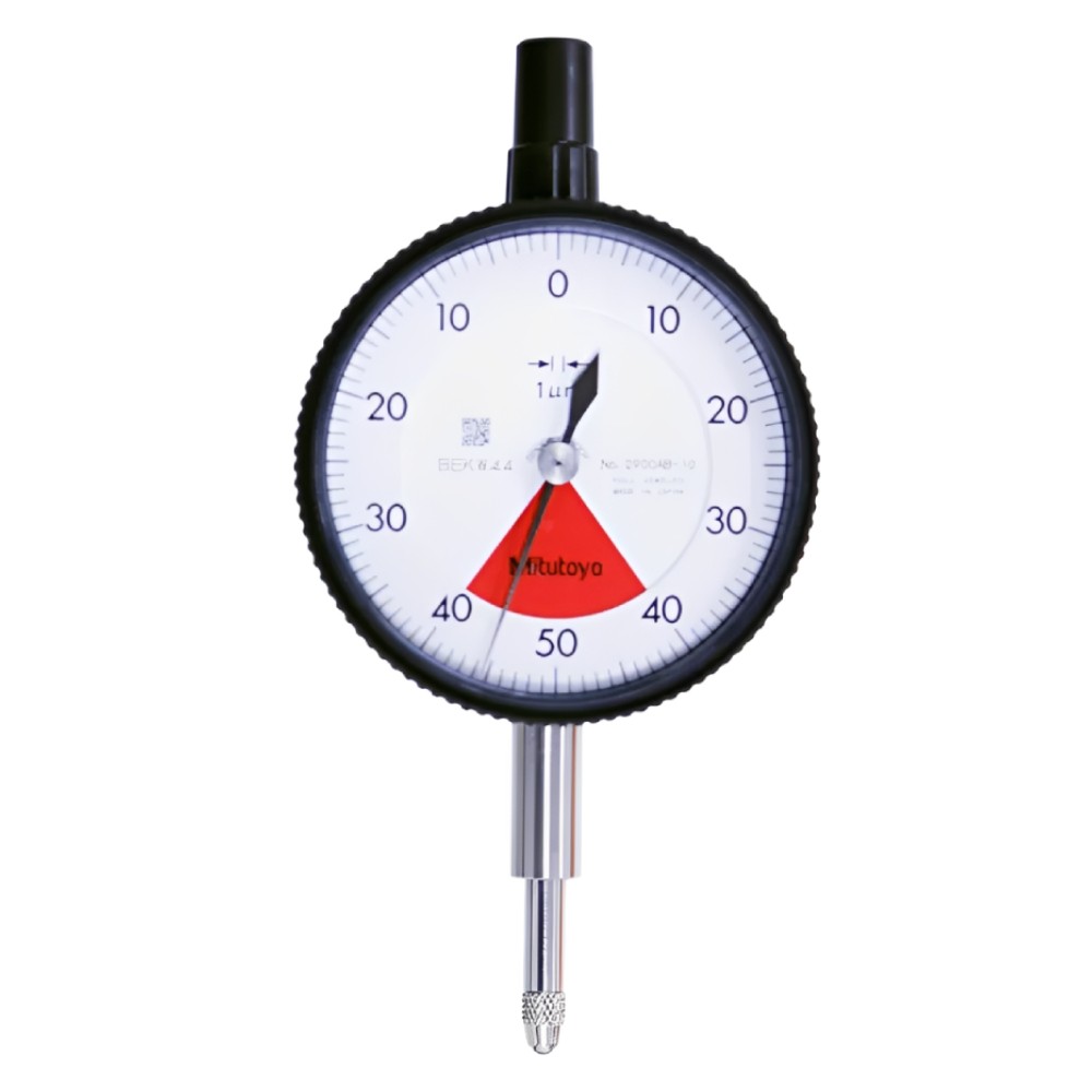 ไดอัลเกจ ขนาด 0 0 08มิล ความละเอียด 0 001มิล รุ่น 2900A 10 และ 2900AB 10 MITUTOYO Dial gauge Range 0 0 08mm  Graduation 0 001mm  No  2900A 10 and 2900AB 10 2900A 10
