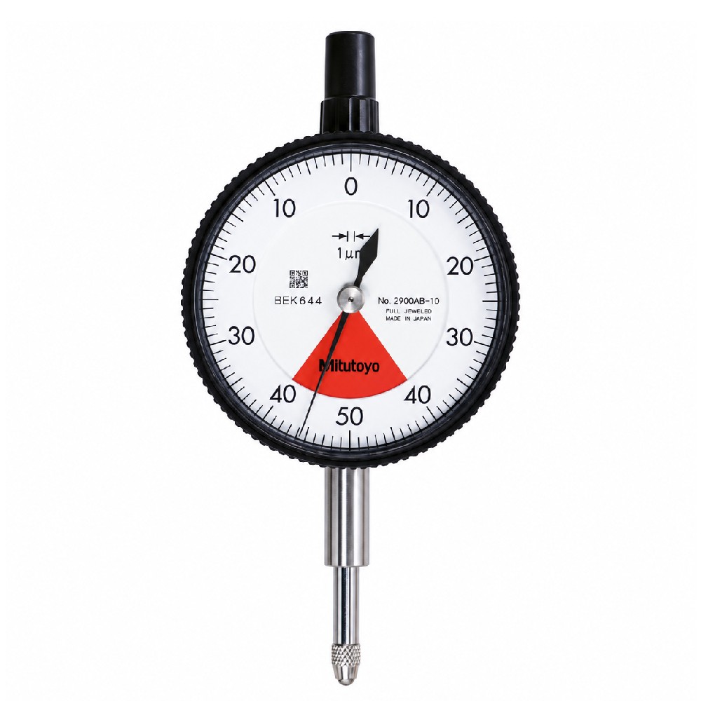 ไดอัลเกจ ขนาด 0 0 08มิล ความละเอียด 0 001มิล รุ่น 2900A 10 และ 2900AB 10 MITUTOYO Dial gauge Range 0 0 08mm  Graduation 0 001mm  No  2900A 10 and 2900AB 10 2900AB 10