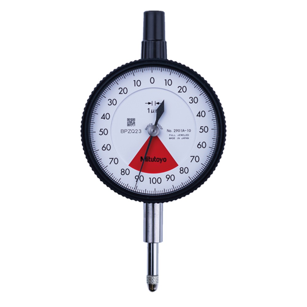 ไดอัลเกจ ขนาด 0 0 16มิล ความละเอียด 0 001มิล รุ่น 2901A 10 และ 2901AB 10 MITUTOYO Dial gauge Range 0 0 16mm  Graduation 0 001mm  No  2901A 10 and 2901AB 10 2901AB 10