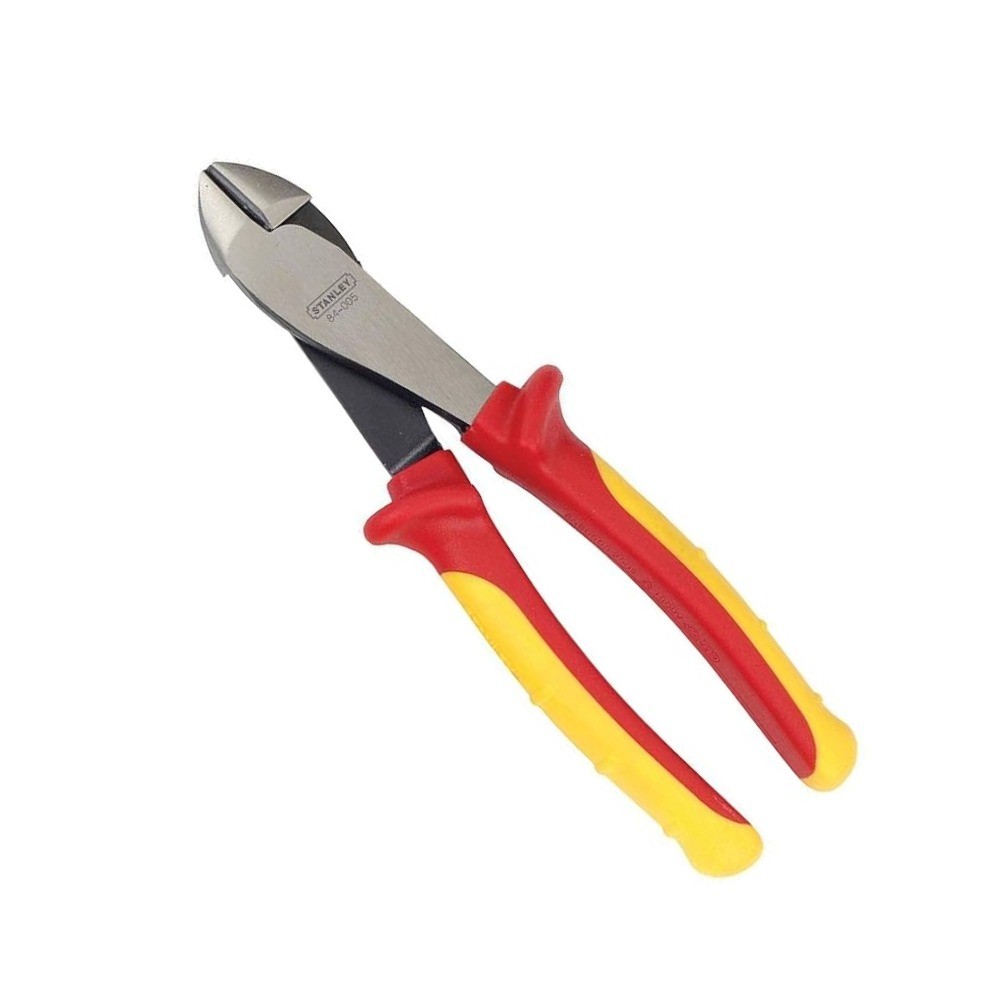 คีมปากเฉียงคอยาวหุ้มฉนวนกันไฟฟ้า STANLEY 84 005 9 นิ้ว