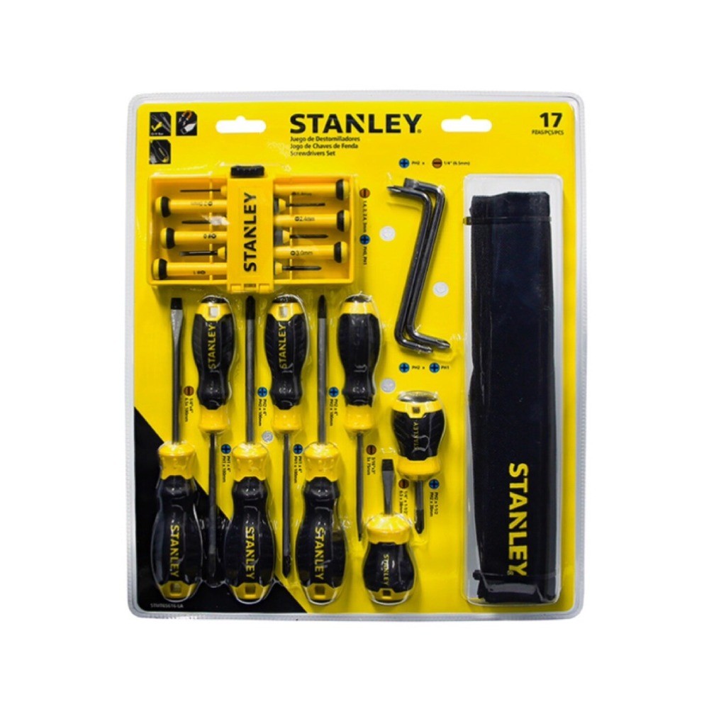 ชุดเครื่องมือ STANLEY STMT65616 LA  17 ชิ้น 