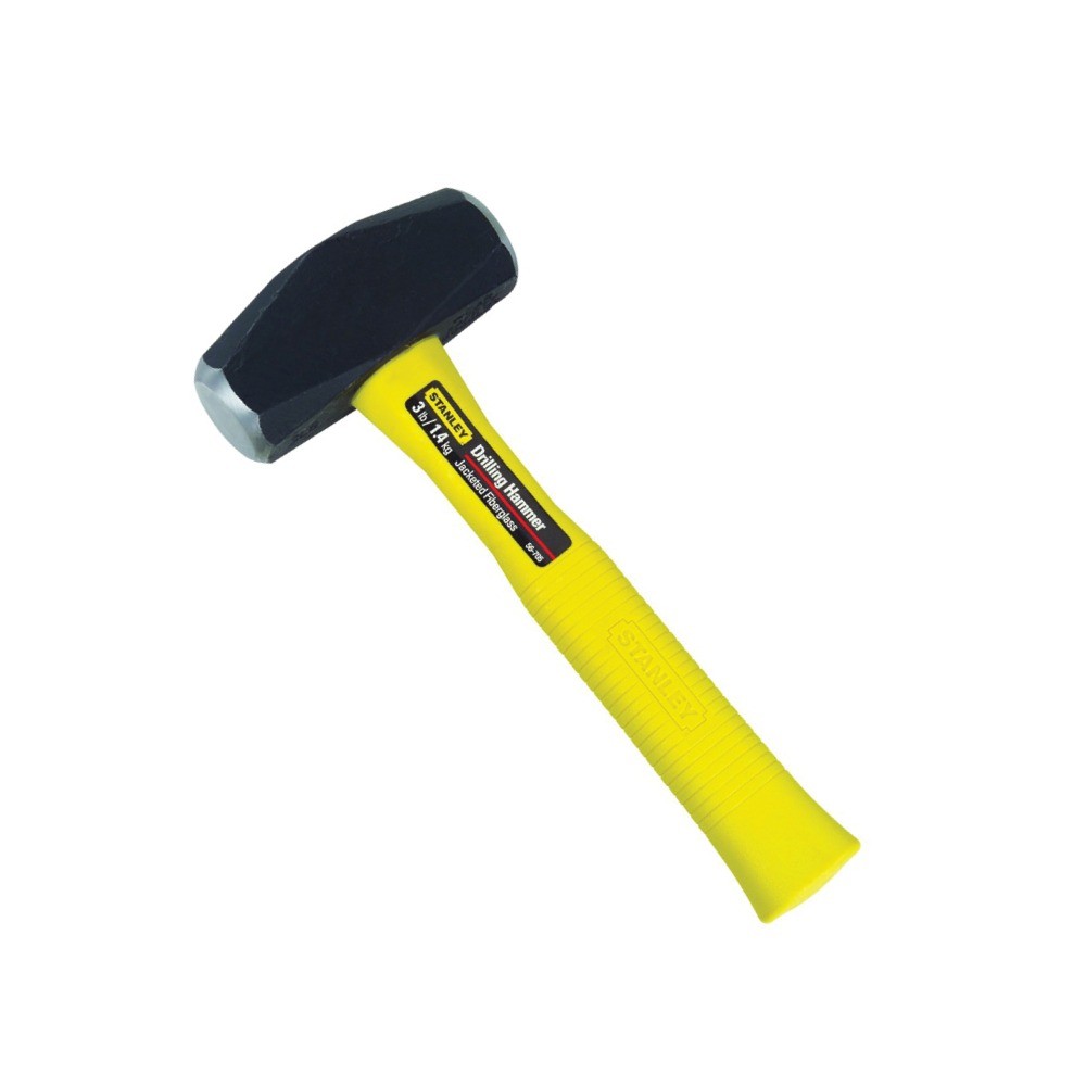 ค้อนทุบหินหัวมนด้ามไฟเบอร์ 48 ออนซ์ STANLEY 56 705