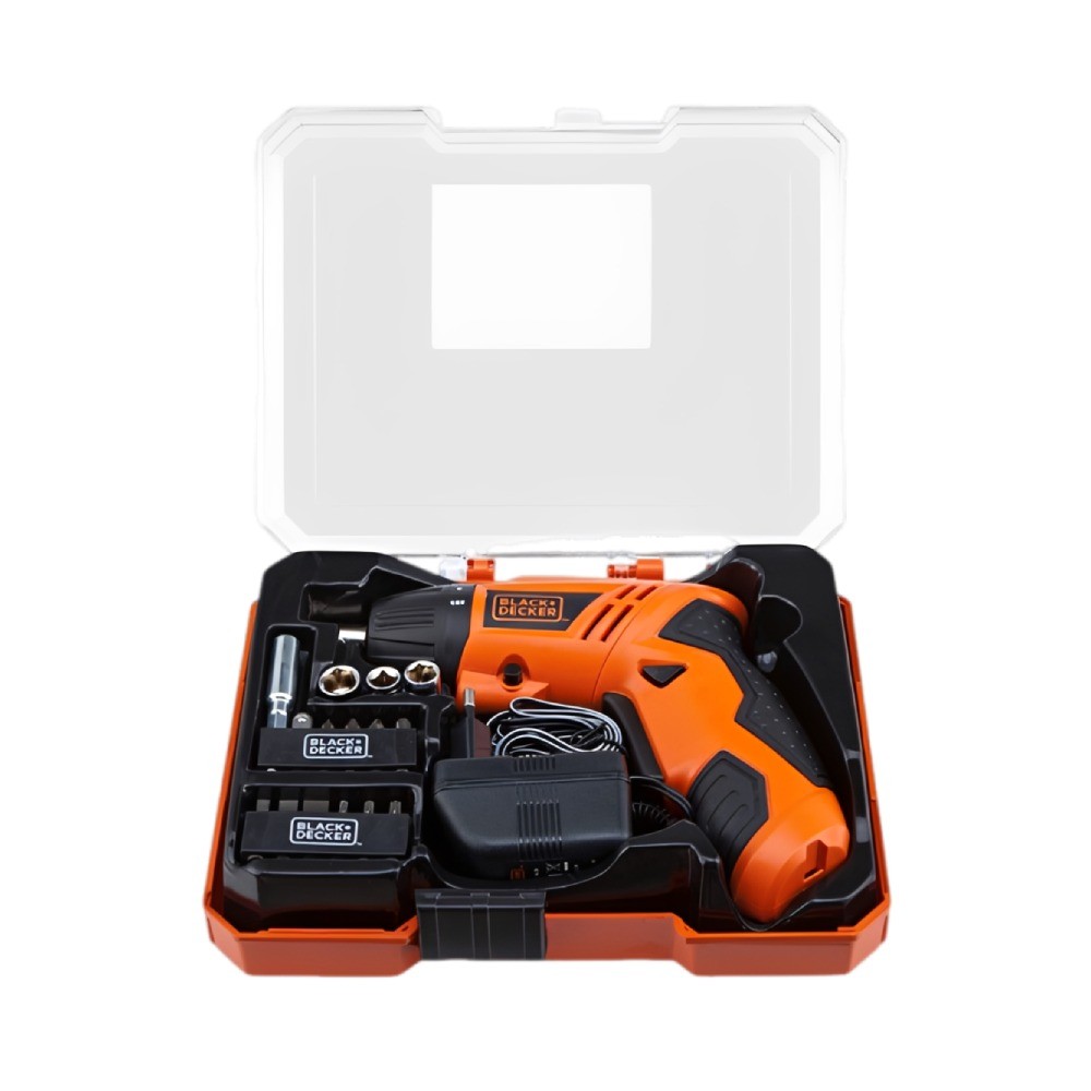 ชุดสว่านไขควง 4 8โวลท์ BLACK DECKER KC4815KA15 B1  15 ชิ้น 