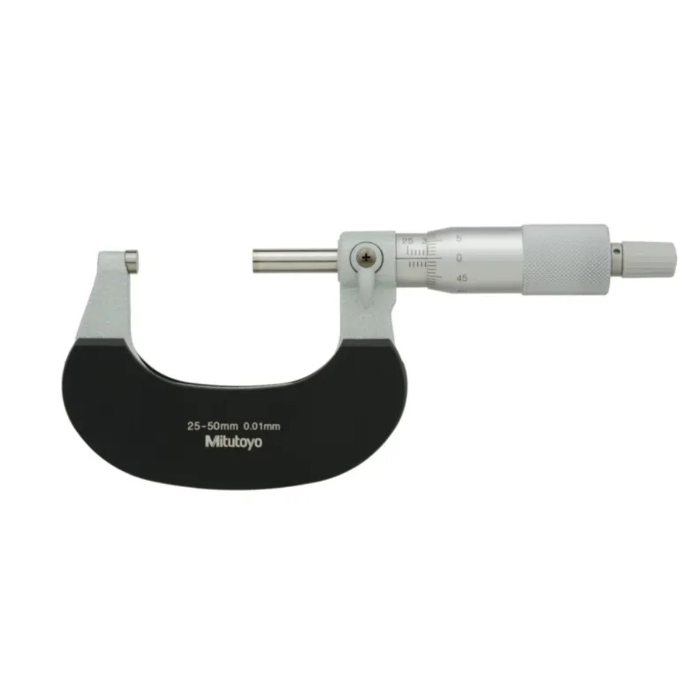 ไมโครมิเตอร์วัดนอกหน่วยมิล ความละเอียด 0 01มิล MITUTOYO Outside Micrometer Graduation 0 01mm  102 302
