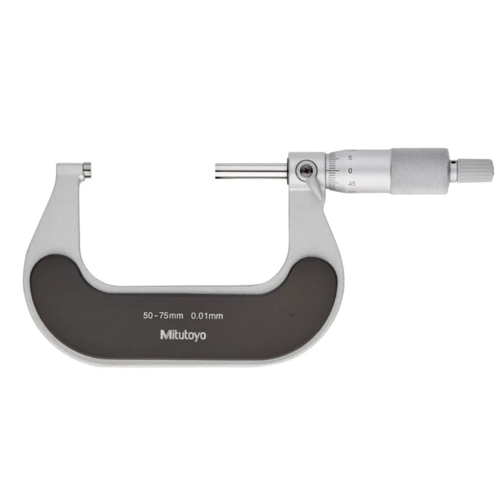 ไมโครมิเตอร์วัดนอกหน่วยมิล ความละเอียด 0 01มิล MITUTOYO Outside Micrometer Graduation 0 01mm  102 303