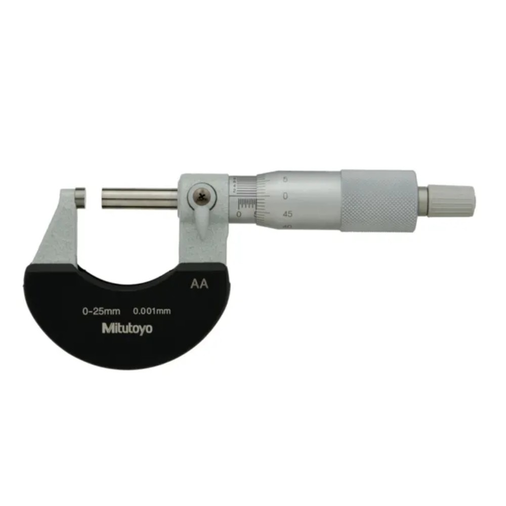 ไมโครมิเตอร์วัดนอกหน่วยมิล ความละเอียด 0 001มิล MITUTOYO Outside Micrometer Graduation 0 001mm  102 311