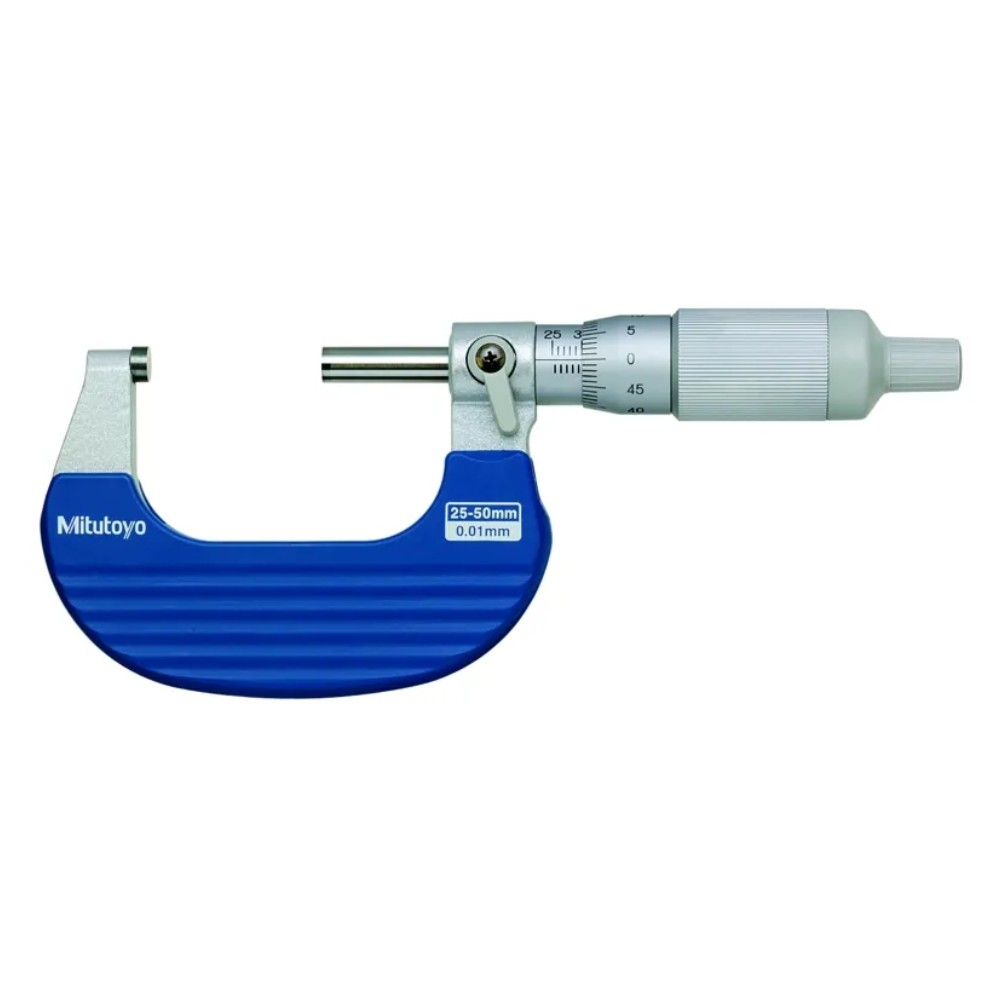 ไมโครมิเตอร์วัดนอก MITUTOYO Outside Micrometers Ratchet Thimble Type  Series102  102 702 ขนาด 25 50 มิล