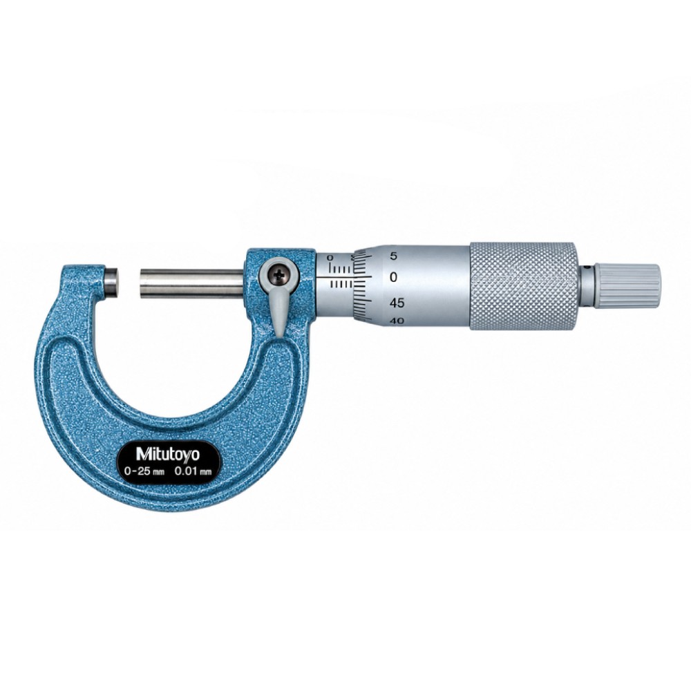 ไมโครมิเตอร์วัดนอกหน่วยมิลความละเอียด 0 001มิล MITUTOYO Outside Micrometer 103 129