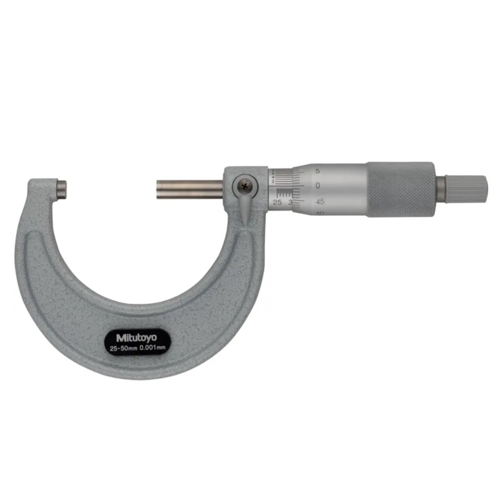 ไมโครมิเตอร์วัดนอกหน่วยมิลความละเอียด 0 001มิล MITUTOYO Outside Micrometer 103 130