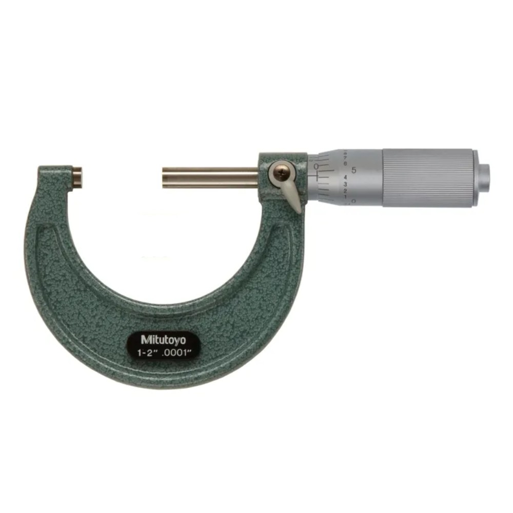 ไมโครมิเตอร์วัดนอกเฉพาะหน่วยนิ้ว MITUTOYO Micrometer Inch Only 103 136 ขนาด 1 2นิ้ว ความละเอียด 0 0001นิ้ว  With friction thimble 