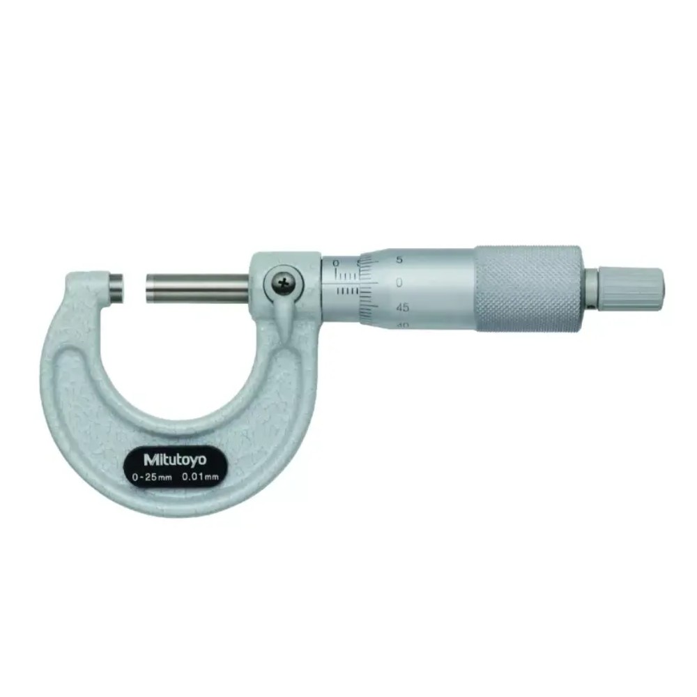 ไมโครมิเตอร์วัดนอกหน่วยมิลความละเอียด 0 01มิล MITUTOYO Outside Micrometer 103 137