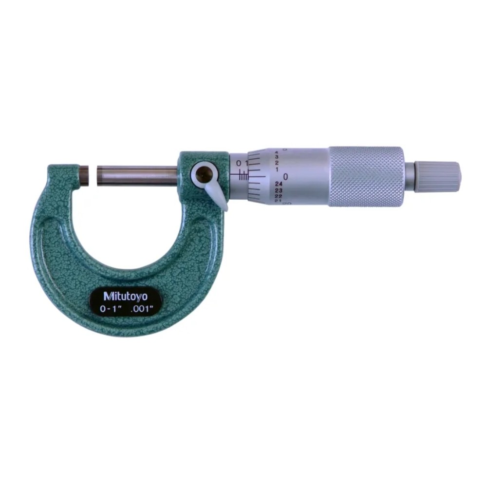 ไมโครมิเตอร์วัดนอกเฉพาะหน่วยนิ้ว MITUTOYO Micrometer Inch Only 103 177 ขนาด 0 1นิ้ว ความละเอียด 0 001นิ้ว