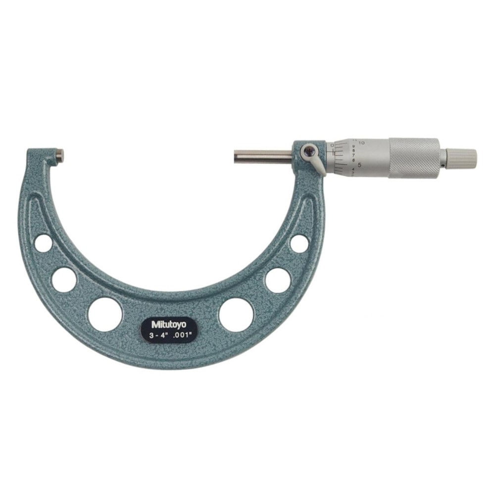 ไมโครมิเตอร์วัดนอกเฉพาะหน่วยนิ้ว MITUTOYO Micrometer Inch Only 103 180 ขนาด 3 4นิ้ว ความละเอียด 0 001นิ้ว