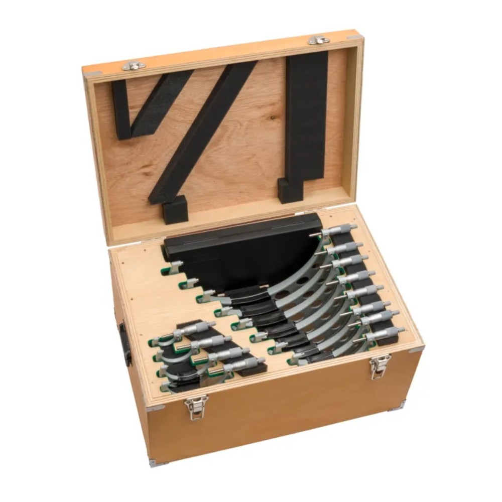 ชุดไมโครมิเตอร์วัดนอกหน่วยมิลและนิ้ว MITUTOYO Outside Micrometer Set Series103 103 914 50