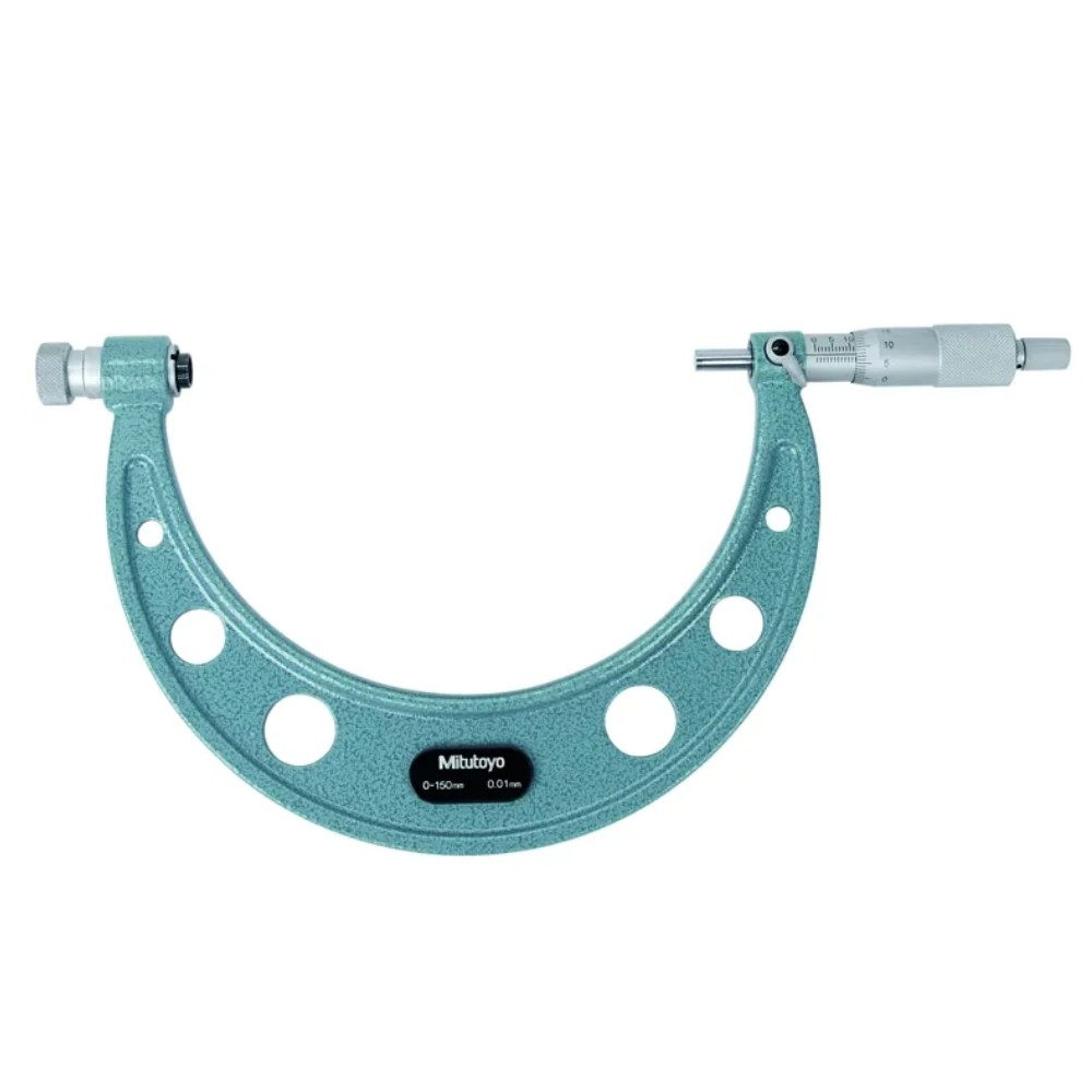 ไมโครมิเตอร์วัดนอกแบบอนาล็อก เปลี่ยนระยะปากวัดได้ ขนาด MITUTOYO Outside Micrometers with Interchangeable Anvils 104 135A