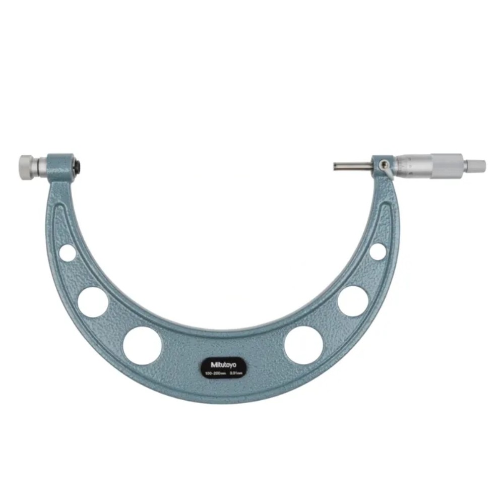 ไมโครมิเตอร์วัดนอกแบบอนาล็อก เปลี่ยนระยะปากวัดได้ ขนาด MITUTOYO Outside Micrometers with Interchangeable Anvils 104 140A