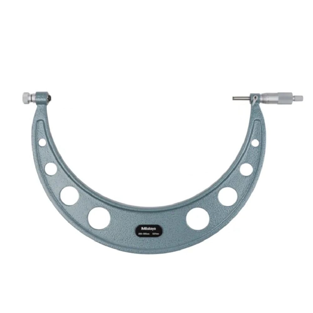 ไมโครมิเตอร์วัดนอกแบบอนาล็อก เปลี่ยนระยะปากวัดได้ ขนาด MITUTOYO Outside Micrometers with Interchangeable Anvils 104 141A