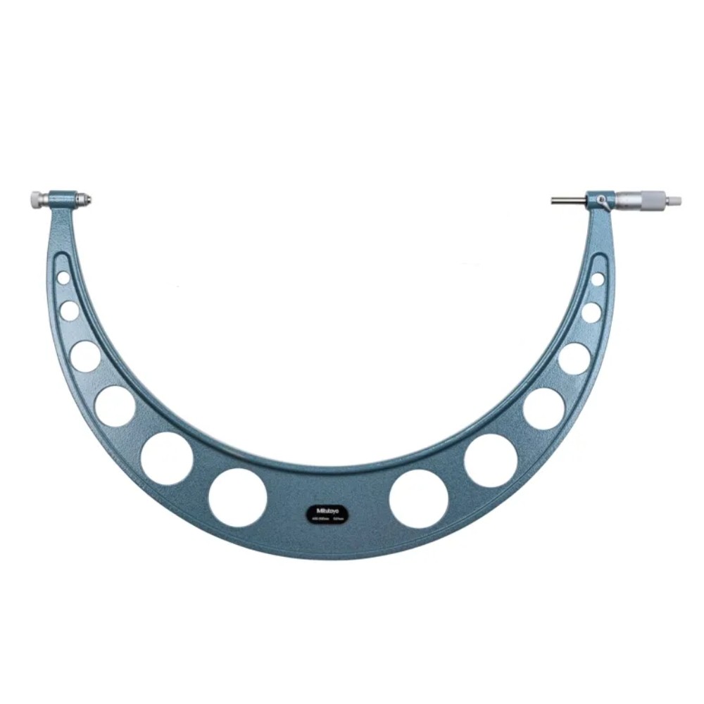 ไมโครมิเตอร์วัดนอกแบบอนาล็อก เปลี่ยนระยะปากวัดได้ ขนาด MITUTOYO Outside Micrometers with Interchangeable Anvils 104 143A