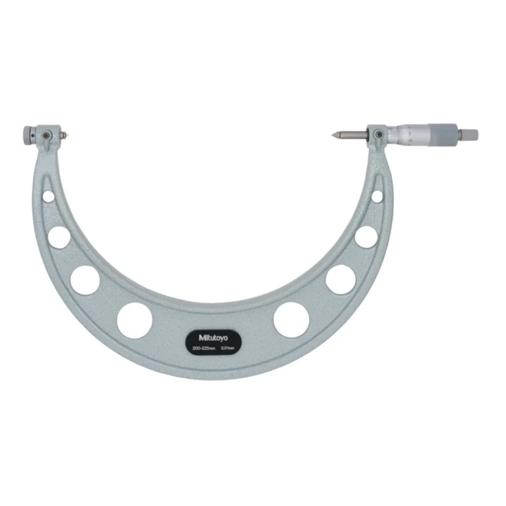ไมโครมิเตอร์เช็คเกลียวแบบเปลี่ยนหัววัด MITUTOYO Screw Thread Micrometers Interchangeable Anvil  Series 126  126 133 ยาว 200 225มิล