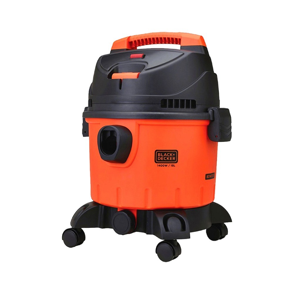 เครื่องดูดฝุ่น BLACK DECKER BDWD15 B1 แบบดูดเบียกและดูดแห้งความจุ 15 ลิตร 1400 วัตต์