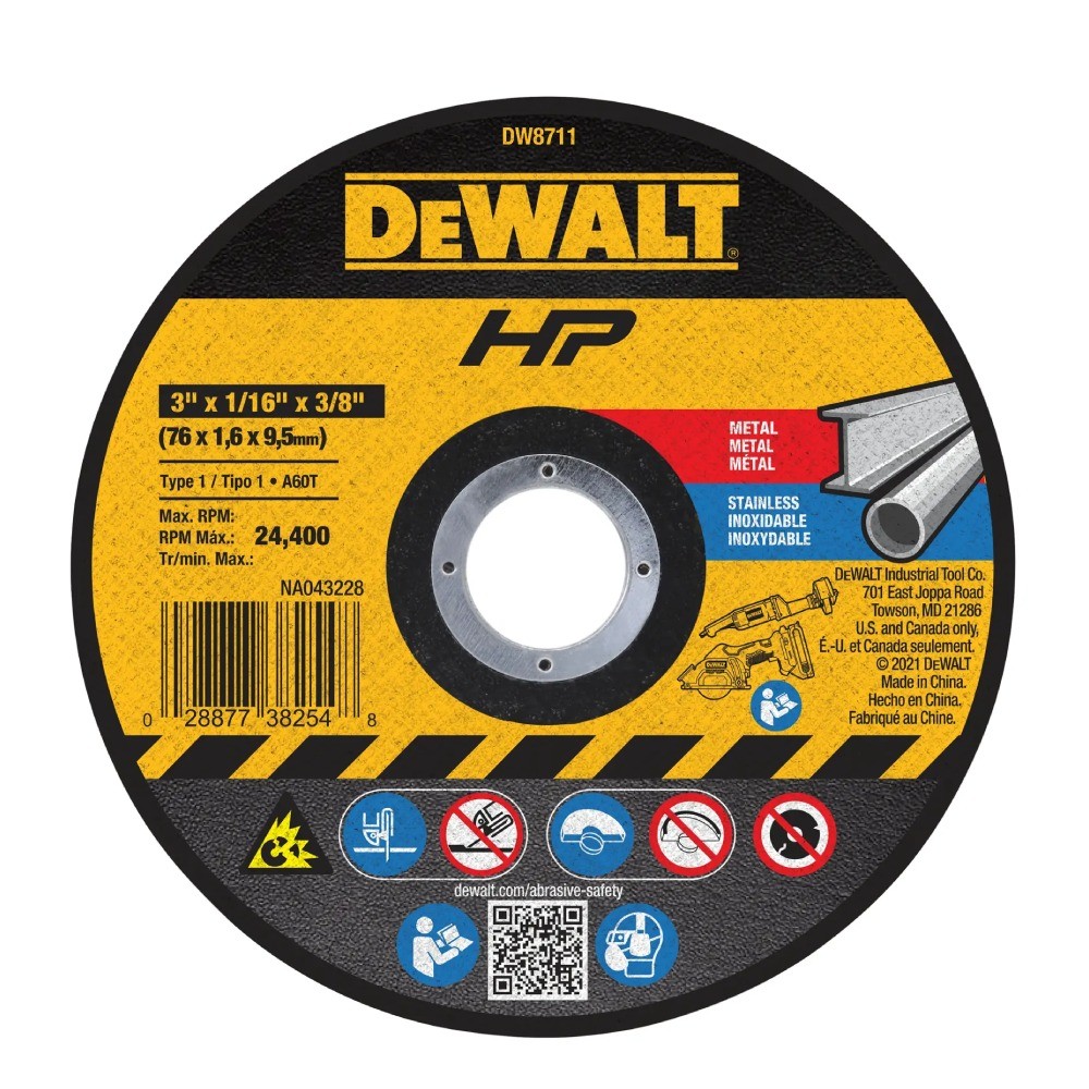 ใบตัด DEWALT DW8711 ขนาด 3 นิ้ว