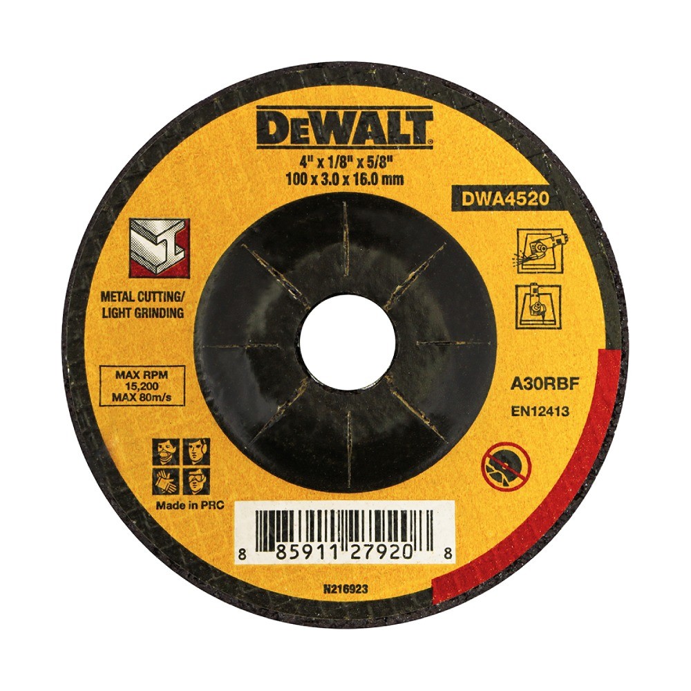 ใบเจียร DEWALT DWA4520 B1 ขนาด 100x3x16 มม 