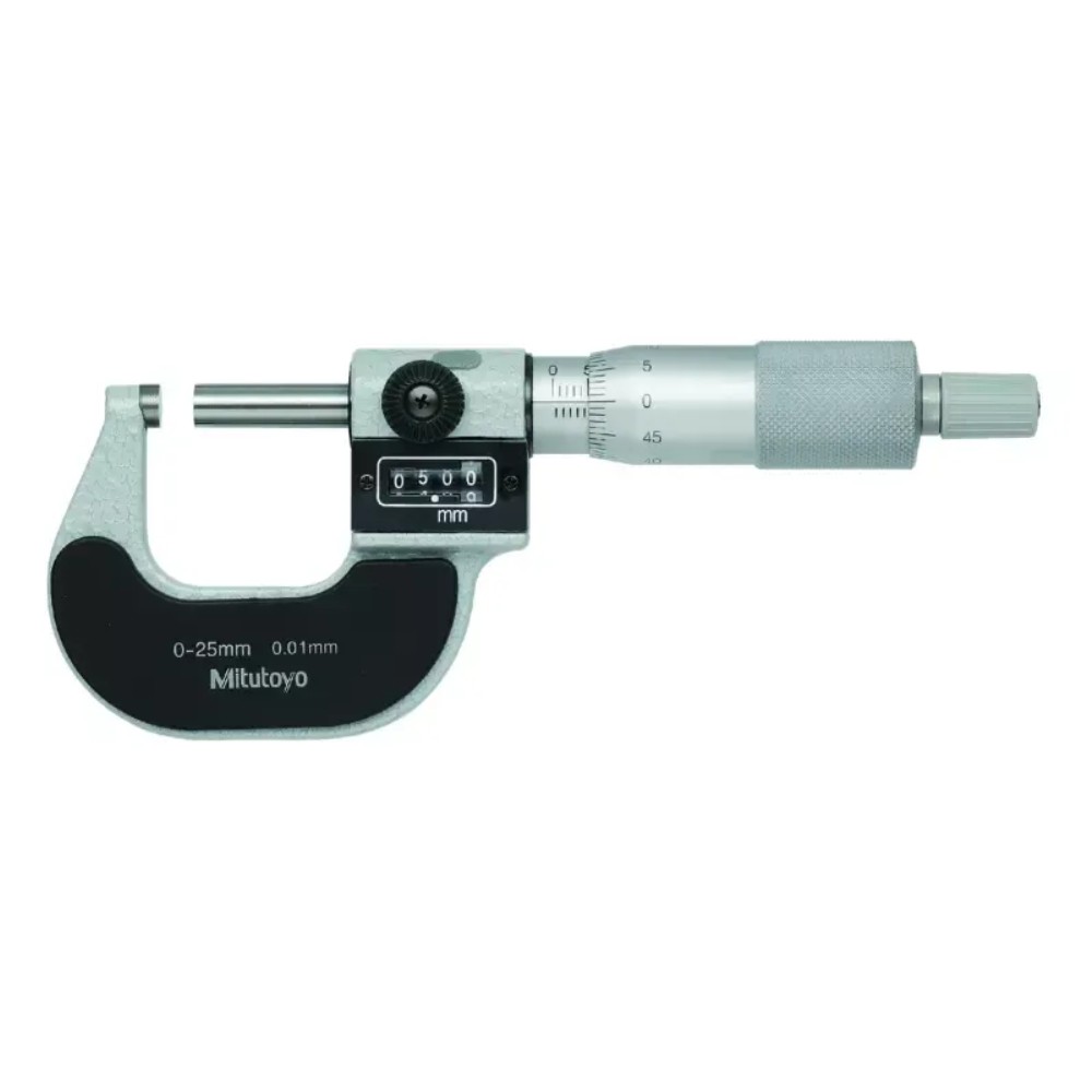 ไมโครมิเตอร์แบบตัวเลขความละเอียด 0 01มิล MITUTOYO Digit Outside Micrometer 193 101