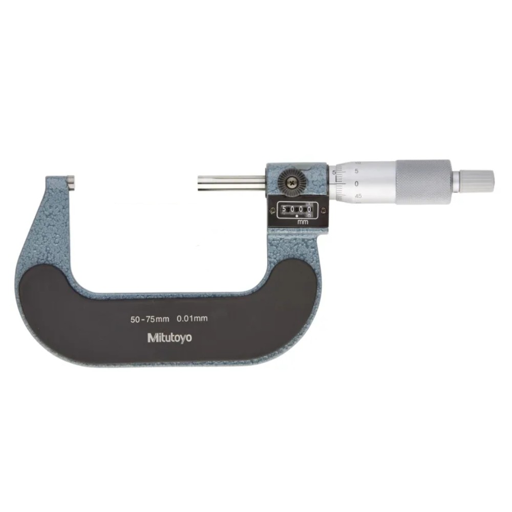 ไมโครมิเตอร์แบบตัวเลขความละเอียด 0 01มิล MITUTOYO Digit Outside Micrometer 193 103