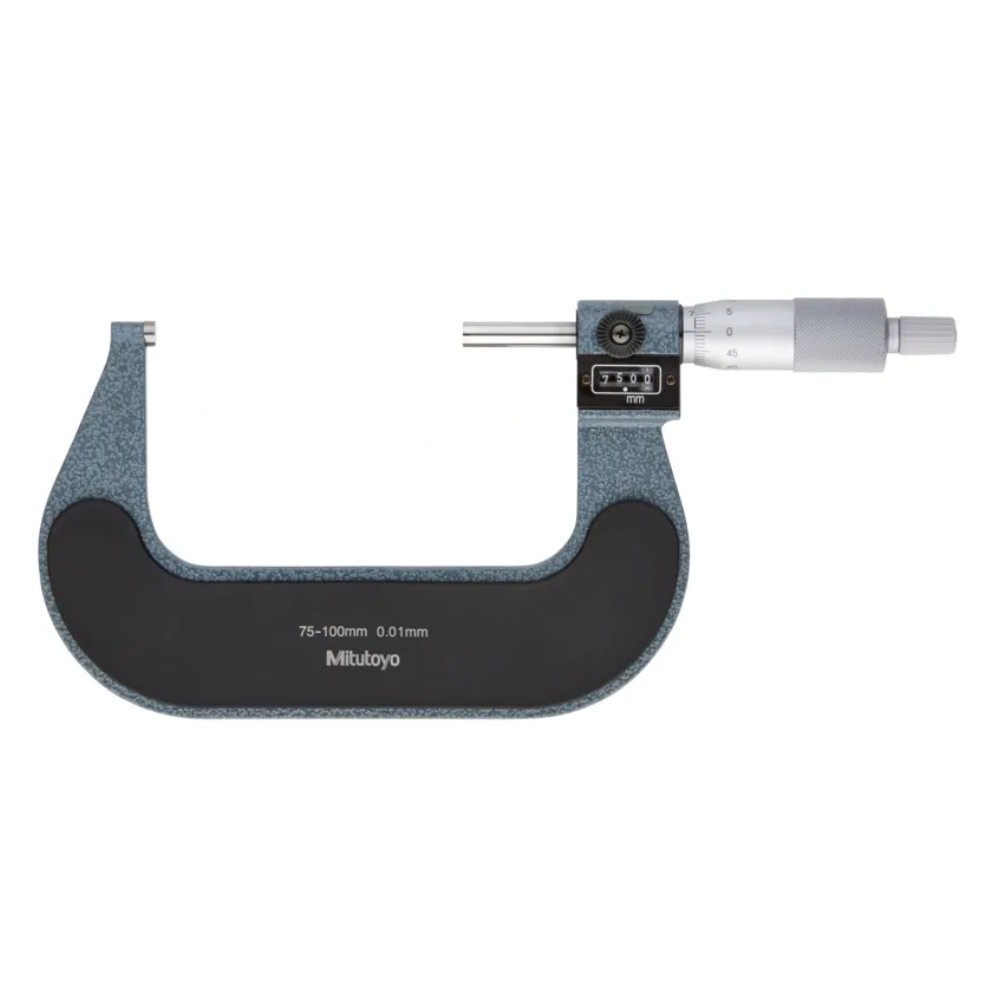 ไมโครมิเตอร์แบบตัวเลขความละเอียด 0 01มิล MITUTOYO Digit Outside Micrometer 193 104