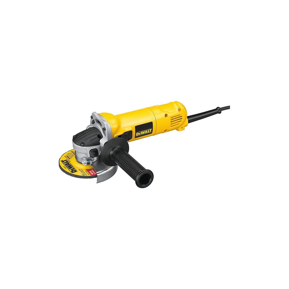 เครื่องเจียรงานหนัก DEWALT D28110 B1 ขนาด 4 นิ้ว 680 วัตต์ รอบหมุน 10 000 รอบ นาที สวิทซ์สไลด์