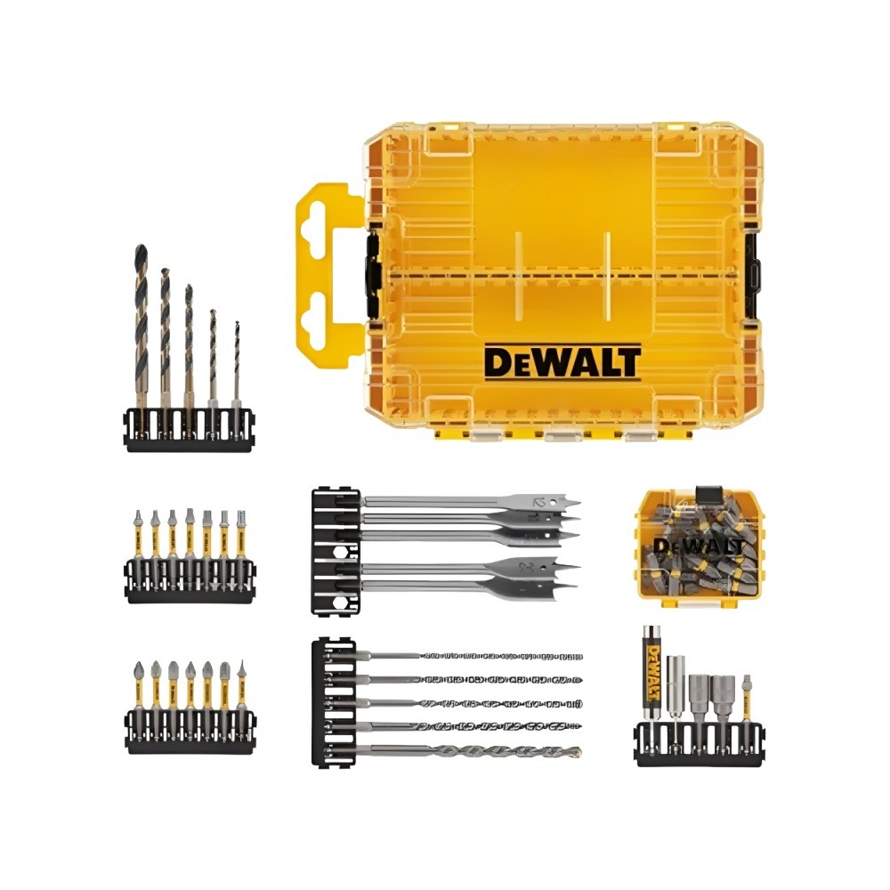 ชุดดอกไขควง ดอกสว่าน DEWALT DWACS61P  61 ชิ้น 
