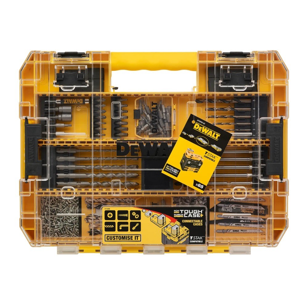 ชุดดอกสว่านและดอกไขควง DEWALT DT70763 QZ  85 ชิ้น 