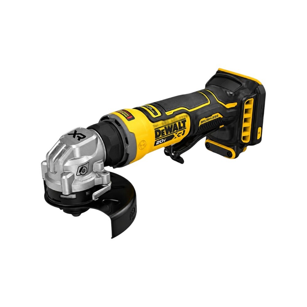 เครื่องเจียรไร้สาย Atomic สวิตซ์ DEWALT DCG400N B1 แบบกด ใส่ใบขนาด100 มม   20V Max เฉพาะตัวเครื่อง