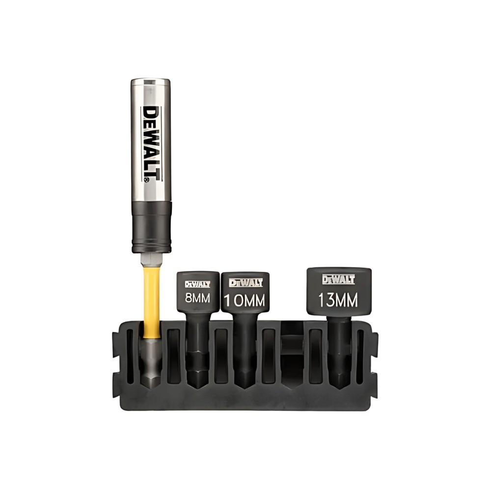 ชุดก้านต่อหัวบ๊อกซ์และก้านต่อดอกไขควง DEWALT DT70826 QZ