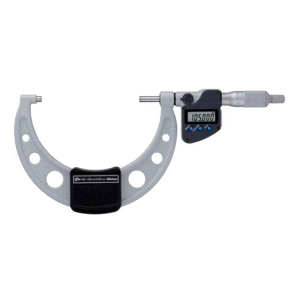 ดิจิตอลไมโครมิเตอร์หน่วยมิลพร้อมช่องเสียบสัญญาณ MITUTOYO Coolant Proof Micrometers Ratchet Stop Type with SPC Output 293 250 30