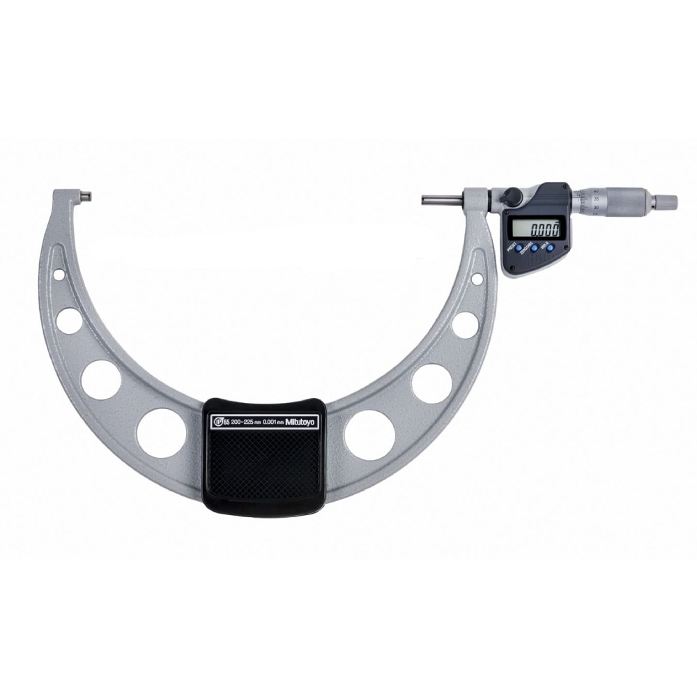 ดิจิตอลไมโครมิเตอร์หน่วยมิลพร้อมช่องเสียบสัญญาณ MITUTOYO Coolant Proof Micrometers Ratchet Stop Type with SPC Output 293 254 30