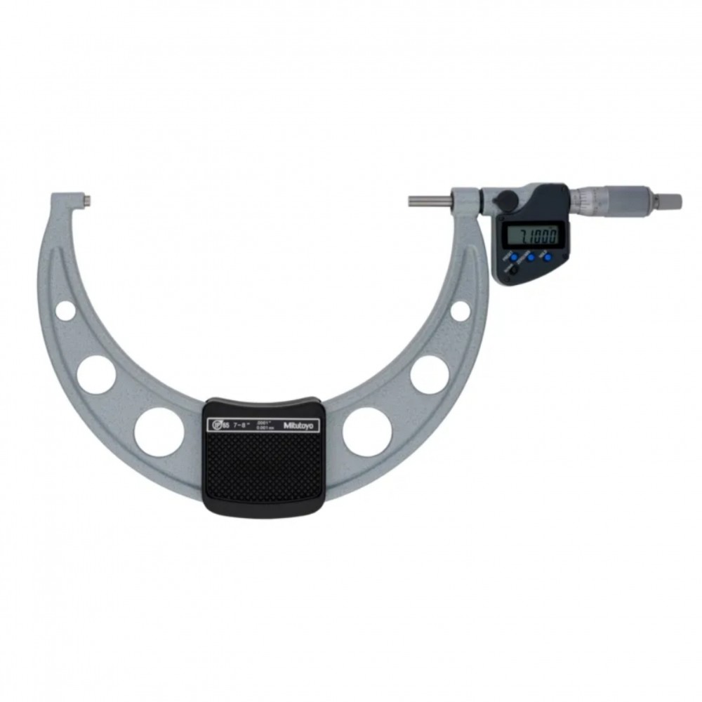 ดิจิตอลไมโครมิเตอร์หน่วยมิลและนิ้วพร้อมช่องเสียบสัญญาณ MITUTOYO Coolant Proof Micrometers Ratchet Stop Type with SPC Output 293 353 30