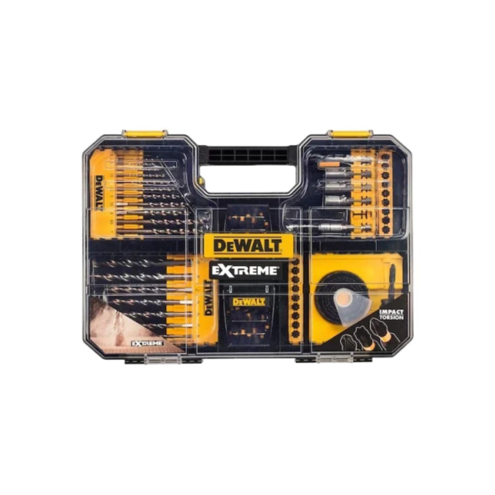 ชุดดอกสว่านและดอกไขควง DEWALT DT70620T QZ  100 ชิ้น 