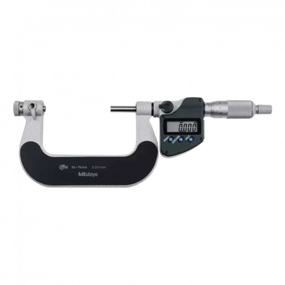 ดิจิตอลไมโครมิเตอร์เช็คเกลียวแบบเปลี่ยนหัววัด MITUTOYO Digital Screw Thread Micrometers Interchangeable Anvil  Series 326  326 253 30 ยาว 50 75มิล