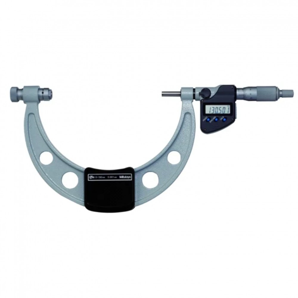 ดิจิตอลไมโครมิเตอร์แบบเปลี่ยนหัว MITUTOYO Digital Micrometers with Interchangeable Anvils 340 251 30 ขนาด 0 150มิล