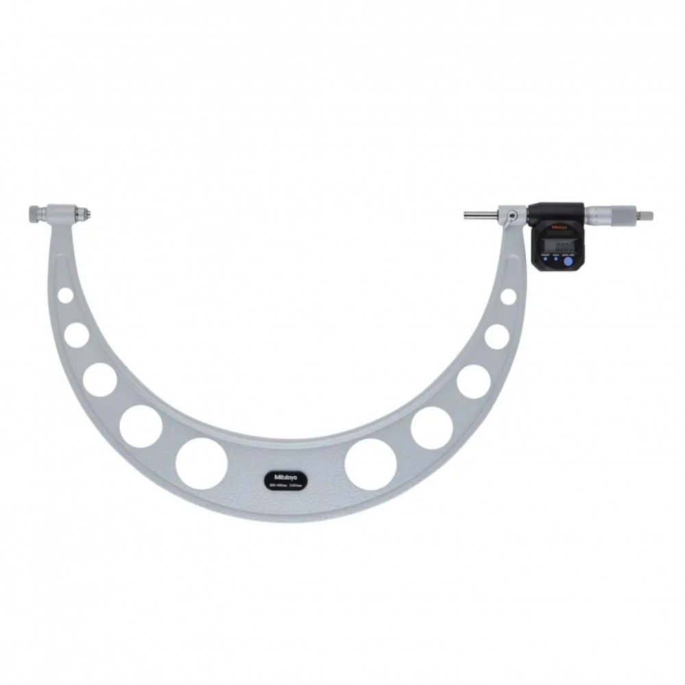ดิจิตอลไมโครมิเตอร์แบบเปลี่ยนหัว MITUTOYO Digital Micrometers with Interchangeable Anvils 340 520 ขนาด 300 400มิล