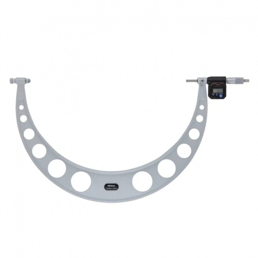 ดิจิตอลไมโครมิเตอร์แบบเปลี่ยนหัว MITUTOYO Digital Micrometers with Interchangeable Anvils 340 521 ขนาด 400 500มิล
