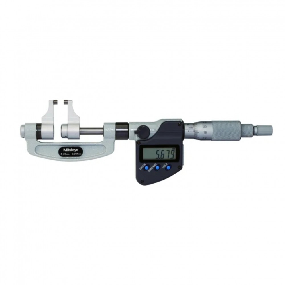 ดิจิตอลไมโครมิเตอร์ปลายสัมผัสแบบคาลิเปอร์หน่วยมิล MITUTOYO Digital Caliper Type Micrometer 343 251 30