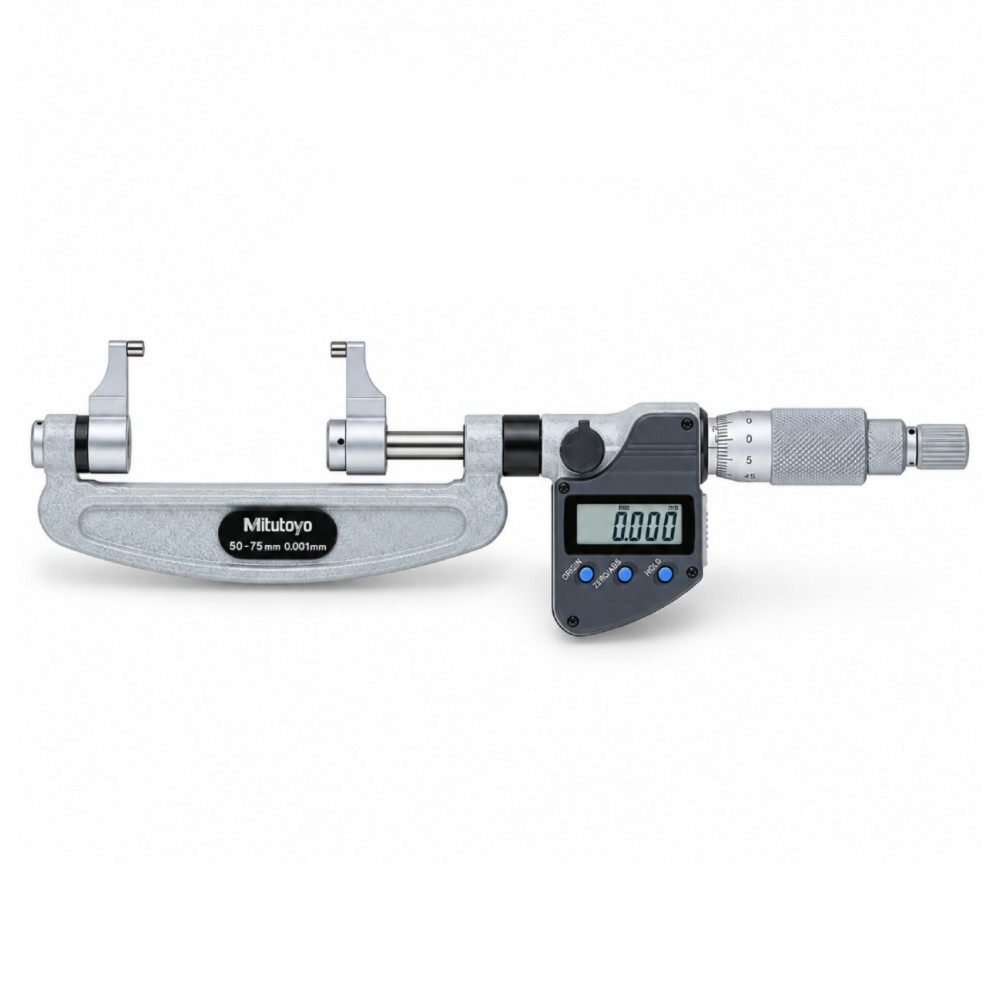 ดิจิตอลไมโครมิเตอร์ปลายสัมผัสแบบคาลิเปอร์หน่วยมิล MITUTOYO Digital Caliper Type Micrometer 343 252 30