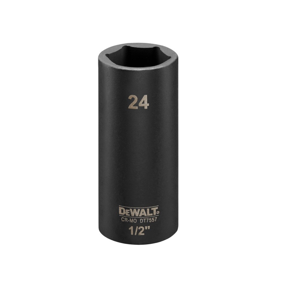 ลูกบ็อกซ์ 1 2 นิ้ว deep DEWALT DT7557 QZ 24 มม 