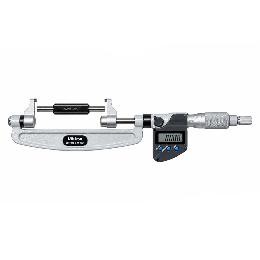 ดิจิตอลไมโครมิเตอร์ปลายสัมผัสแบบคาลิเปอร์หน่วยมิล MITUTOYO Digital Caliper Type Micrometer 343 253 30
