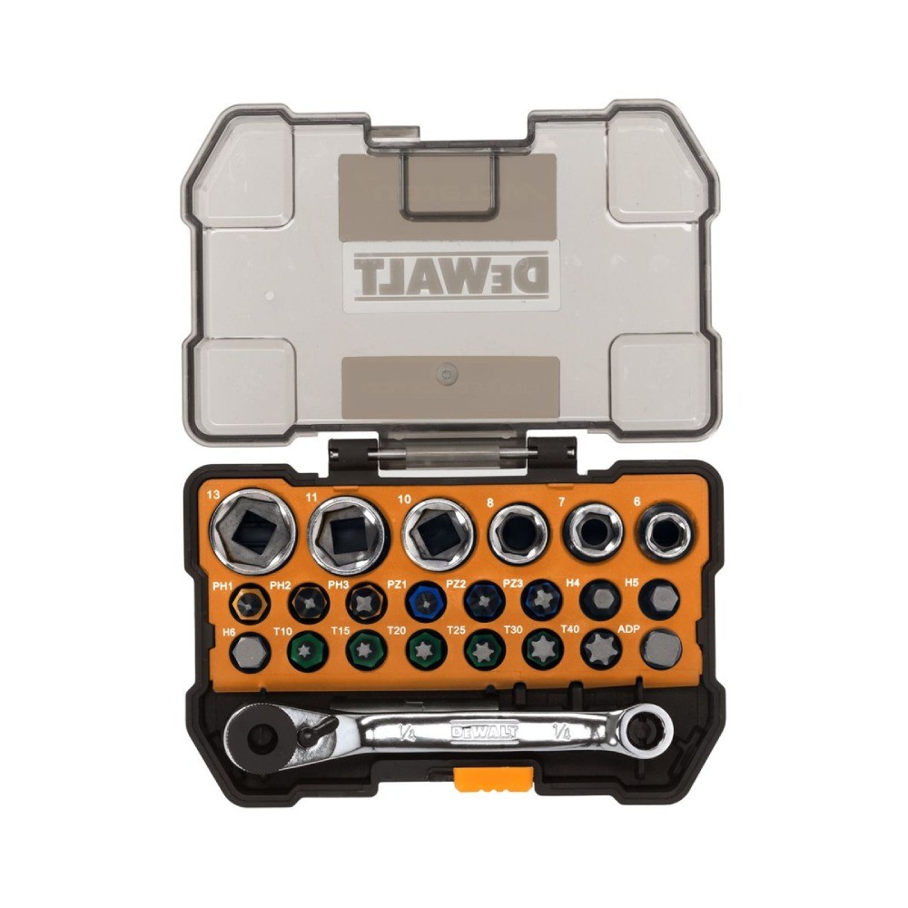 ชุดดอกไขควง McLaren DEWALT DT70906 QZ แบบผสม  24 ชิ้น 