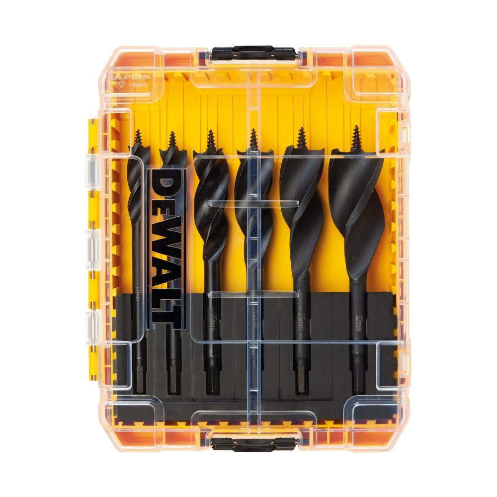 ชุดดอกสว่านเจาะไม้ Extreme DEWALT DT90238 QZ ความยาว 152 มม   6 ชิ้น 