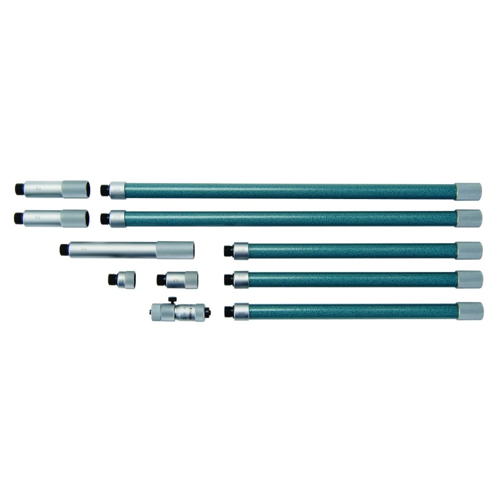 ไมโครมิเตอร์วัดใน MITUTOYO Tubular Inside Micrometers Extension Rod Type  Series 137  137 210 ขนาด 50 1500มิล